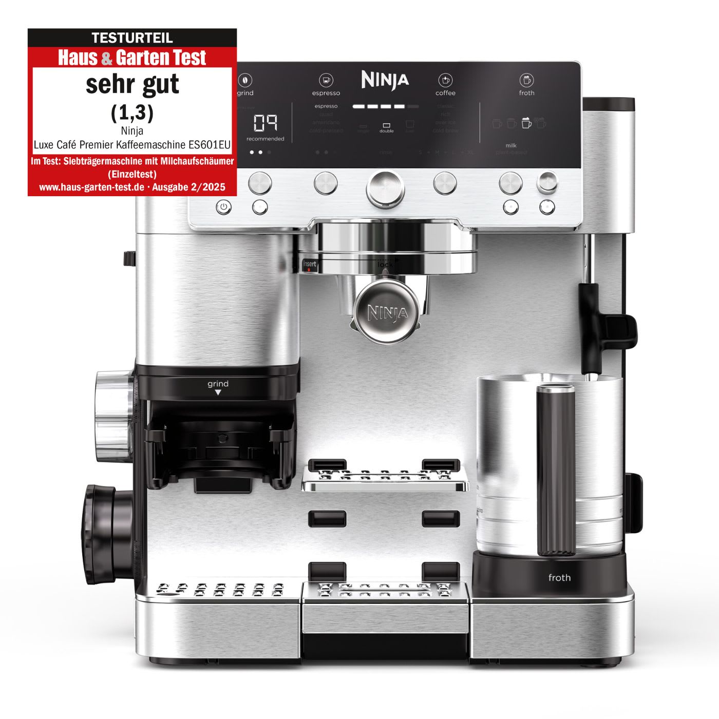 Creamija® Luxe Café Premier Kaffeemaschine ES601EU
